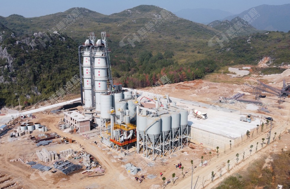 湖南某知名建材公司氢氧化钙生产线项目