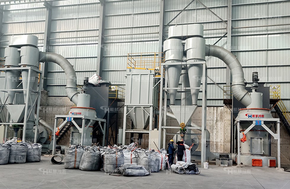 甘肃某企业碳化硅磨粉机生产线项目
