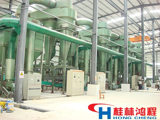 HC1700磨粉机:云浮化工集团100万吨电厂脱硫项目建成投产