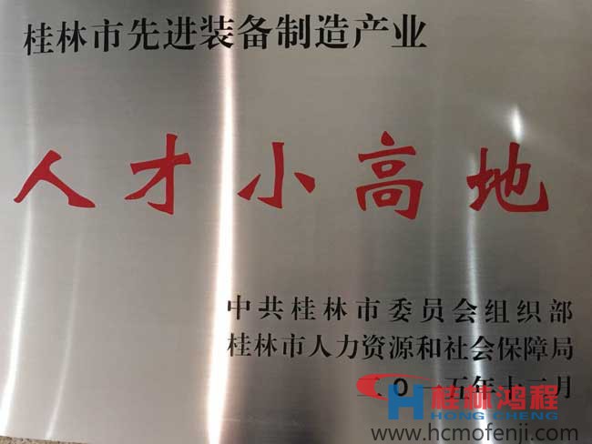 人才小高地奖牌