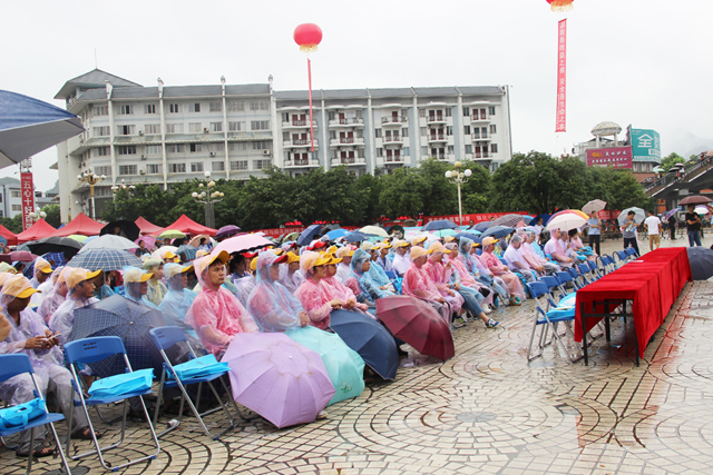 桂林鸿程参加2017年安全生产月咨询日活动